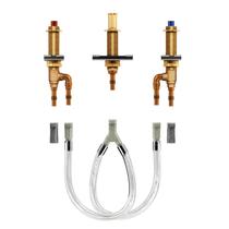 Tubo romano de duas alças Valve Moen 4793 com CPVC PEX de 1/2 polegada