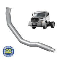 Tubo Saída 4.1/2” p MB Atron 1635 2012 - Euro 5 Todo em Inox - Fabbof