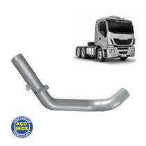 Tubo Saída p Iveco Stralis Hi-Way Hi-Road 2012 Euro 5 Inox Tubo Saída p Iveco Stralis Hi-Way Hi-Road 2012 Euro 5 Inox