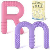 Tubo Sensorial Mastigável de Silicone ERKOON para Crianças com Autismo