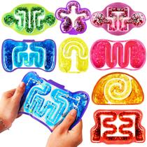 Tubo sensorial Squeeze Fidget Toys Eerrhhaq, pacote com 8 unidades para crianças Tubo sensorial Squeeze Fidget Toys Eerrhhaq, pacote com 8 unidades para crianças
