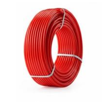 Tubo sfera pex água monocamada 20mm vermelho rolo com 40 metros