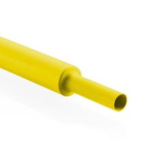 Tubo Termo Retrátil 15mm Espaguete Contração 2:1 Rolo Com 100 Metros - Amarelo