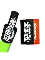 Tubo Termo Retratil Technoise 9,5mm Pacote com 100 unidades Preto/Vermelho