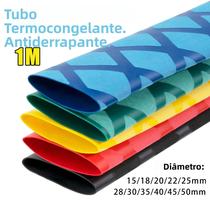Tubo Termoencolhível Antiderrapante De 5 Cores 1M Para Vara De Pesca, Isolamento Elétrico DIY,