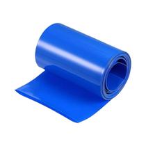 Tubo Termoencolhível De PVC Azul Para Baterias Lipo 18650 21700 26650, Película Isolante De 25mm a Tubo Termoencolhível De PVC Azul Para Baterias Lipo 18650 21700 26650, Película Isolante De 25mm a