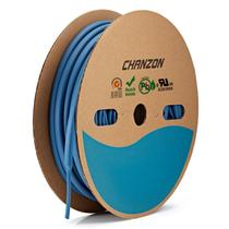 Tubo termorretrátil Chanzon 3:1 Ratio de 80 pés, rolo de 6,4 mm, azul Tubo termorretrátil Chanzon 3:1 Ratio de 80 pés, rolo de 6,4 mm, azul
