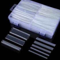 Tubo termorretrátil XHF 205 PCS 8 tamanhos 3,5 cm de comprimento 3:1 transparente