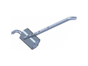 Tubo Traseiro MB 2423B Eletronic Saida Vertical - 6934900010