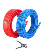 Tubo/tubulação Pex-A EFIELD 1/2 polegada azul e vermelho de 200 pés com cortador Tubo/tubulação Pex-A EFIELD 1/2 polegada azul e vermelho de 200 pés com cortador