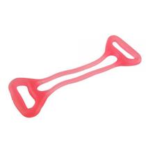 Tubogel Extensor Duplo p/ Exercícios e Fisioterapia Rosa Suave Fisiopauher FG28