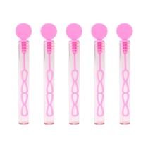 Tubos De Bolhas De Morango Rosa 10 20pcs Decorações De Festa DIY Lembrancinhas De Aniversário Para