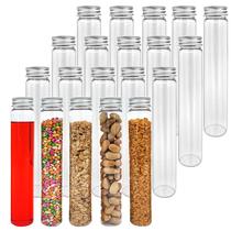 Tubos de ensaio Berenti Plastic 115 mL (20 unidades) com tampas 30x188mm