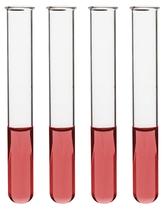 Tubos de ensaio EISCO 15mL Borosilicate 3.3 Glass 48PK