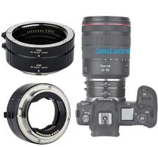 Tubos de extensão Fotasy para Canon RF Mount EOS R R5 R6 Ra RP Tubos de extensão Fotasy para Canon RF Mount EOS R R5 R6 Ra RP