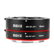 Tubos de extensão Meike MK-RF-AF1 de 13mm e 18mm para Canon RF