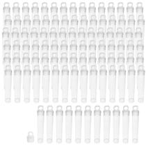 Tubos de plástico The Beadsmith 7,6 cm x 1,4 cm redondos 100 unidades