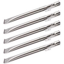 Tubos de Queimador para Churrasqueira Criditpid 38 cm Aço Inoxidável Kit com 5 Peças