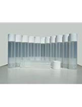 Tubos de recipiente de protetor labial de 5,5 ml (pacote com 50) de cor natural