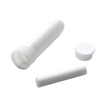 Tubos inaladores nasais brancos, bastão de óleo essencial, aromaterapia, vazia, 10pcs