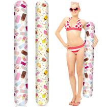 Tubos Inflables para Piscina WinnerWhy 2 Piezas Flotadores de Tela