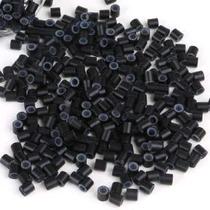 Tubos Micro Rings Beads para extensões de cabelo I-Tip, 500 unidades Tubos Micro Rings Beads para extensões de cabelo I-Tip, 500 unidades