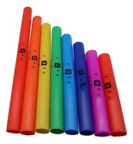Tubos Musicais Liverpool Boomwhackers Dó A Dó Colorido Multi Tubos Musicais Liverpool Boomwhackers Dó A Dó Colorido Multi