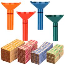 Tubos para Contagem de Moedas PM Company, conjunto com 4 cores Tubos para Contagem de Moedas PM Company, conjunto com 4 cores