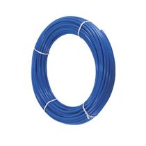 Tubulação RO PureSec de 1/4 polegada O.D. NSF certificada CCK 30 m azul Tubulação RO PureSec de 1/4 polegada O.D. NSF certificada CCK 30 m azul
