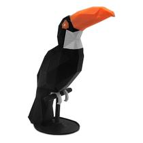 Tucano Decorativo Low Poly - Geométrico