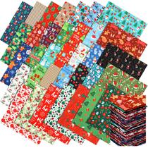 Tudomro 70 Piezas de Telas Navideñas para Patchwork 25x25 cm Tudomro 70 Piezas de Telas Navideñas para Patchwork 25x25 cm