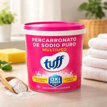 Tuff Percarbonato de Sódio 1KG Tira Manchas e Alvejante para roupas coloridas e brancas Tuff Percarbonato de Sódio 1KG Tira Manchas e Alvejante para roupas coloridas e brancas