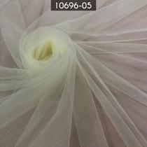 Tule Invisível Leve 100% Poliamida 1,00 x 1,60mt Amarelo Bebe