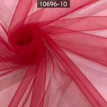 Tule Invisível Leve 100% Poliamida 1,00 x 1,60mt Vermelho