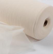 Tule Rolo 50m - Amarelo Limão Decoração e Artes Cor:Branco