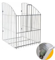 Tulha Basculante 30 Cm Cromada Para Embutir No Armário Tulha Basculante 30 Cm Cromada Para Embutir No Armário