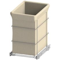 Tulha Corrediça Deslizante de Embutir com Saco de Tecido Bege Dimec 15kg Cesto Aramado Tulha Corrediça Deslizante de Embutir com Saco de Tecido Bege Dimec 15kg Cesto Aramado