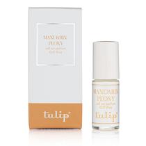 Tulip Perfume Classic Roll On Eau De Parfum, Peônia Mandarim, 0,6 Onça