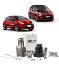 Tulipa com trizeta peugeot 208 1.6 16v citroen c3 1.6 16v automático 2013 à 2020 29x26 dentes lado d