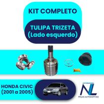 Tulipa e Trizeta esquerda Honda Civic 1.7 Manual 2001 a 2005 - AUTOSTAR
