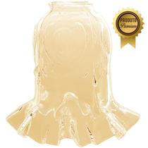 Tulipa Rei LV C/colar Ambar P/ Pendente Lustre Arandela Tulipa Rei LV C/colar Ambar P/ Pendente Lustre Arandela