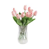 Tulipas Artificiais De 32CM 10 Peças Buquês De Flores Falsas Em PU Decoração Para Casa Festa Tulipas Artificiais De 32CM 10 Peças Buquês De Flores Falsas Em PU Decoração Para Casa Festa