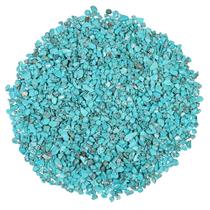 Tumbled Chips Stone SUNYIK Howlite Turquoise 460 g (1 lb) Tumbled Chips Stone SUNYIK Howlite Turquoise 460 g (1 lb)