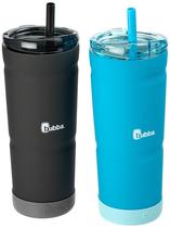 Tumbler Bubba em aço inoxidável isolado a vácuo 710mL, pacote com 2