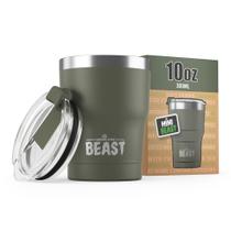Tumbler Greens Steel Beast 300 ml de aço inoxidável isolado a vácuo
