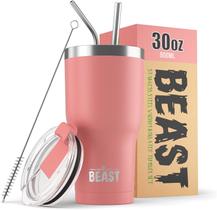 Tumbler Greens Steel Beast 900 ml de aço inoxidável isolado a vácuo