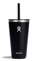 Tumbler Hydro Flask All Around 800 mL com tampa de palha preta Tumbler Hydro Flask All Around 800 mL com tampa de palha preta