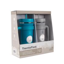 Tumbler Thermoflask Premium 946 ml em aço inoxidável, pacote com 2 unidades