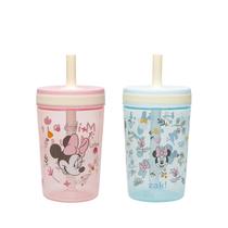 Tumbler Zak Designs Disney Minnie Mouse Kelso, pacote com 2 unidades Tumbler Zak Designs Disney Minnie Mouse Kelso, pacote com 2 unidades