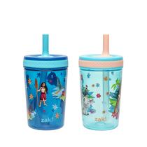 Tumbler Zak Designs Disney Moana 2 Kelso, pacote com 2 unidades Tumbler Zak Designs Disney Moana 2 Kelso, pacote com 2 unidades